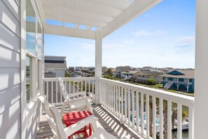 Upper Level Canal Side Deck