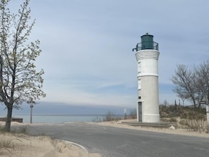 Lake MI Empire Lighthouse - About a 5 min walk from the house