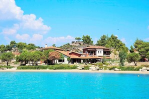 View of the villa