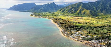 Our Cozy east Oahu Village of Hauula.