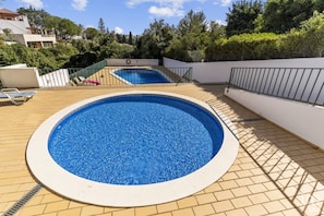 the ONLY shared area are the pools. Main pool, and toddler pool