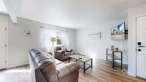 Spacious living room perfect for entertaining and relaxation.

