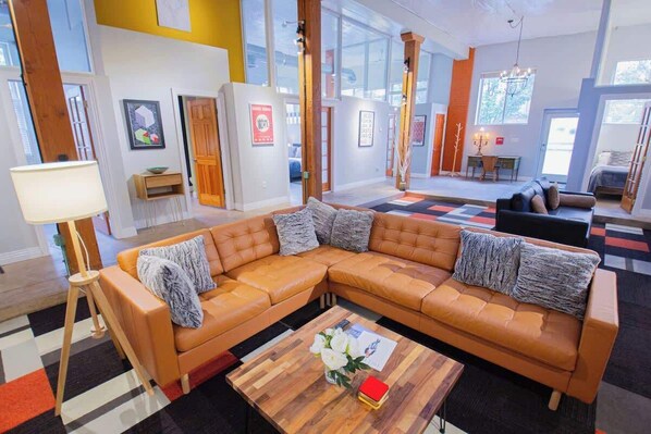 Modern carpet and furniture