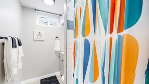 Colorful, fun shower