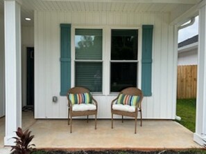 Front Porch with Seating