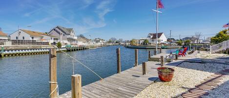 Toms River Vacation Rental | 1BR | 1BA | 600 Sq Ft | Stairs Required