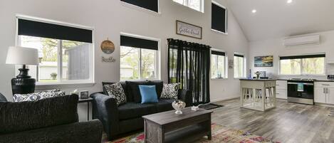 Open concept living room