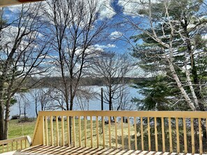 Deck with panoramic Lake View