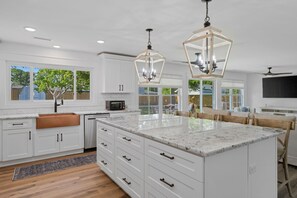 Open floorplan. 