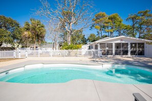 Fenced Pool Area