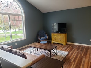 Living room and TV