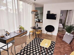 Overall look at the living room