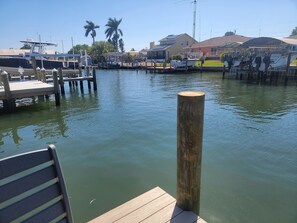 View down the canal