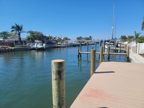 View down the canal 