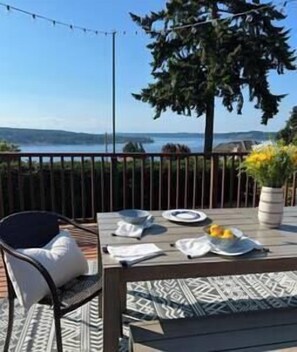 Relax! Outdoor dining at it's best!