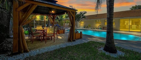 Backyard oasis 