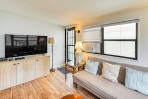Living Room | Smart TV | Full Sleeper Sofa | Twin Futon