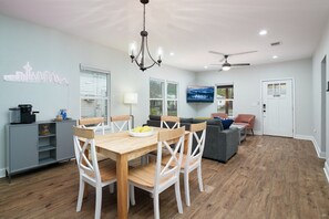 Coffee Bar, Dinning Room, Living Room