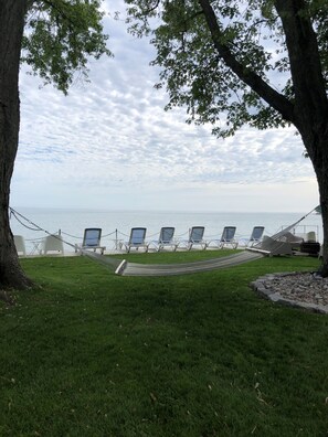 Come lounge and enjoy the view or swing in a hammock and dream!