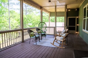 Outdoor patio space