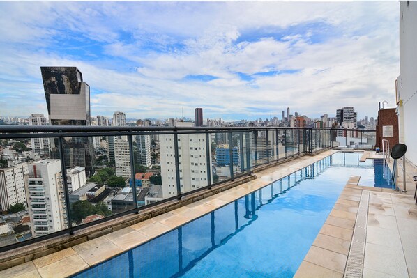 Rooftop pool