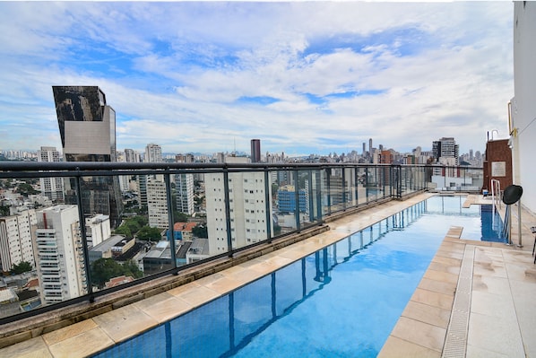 Rooftop pool