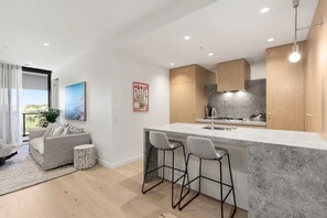 Kitchen & Living Room