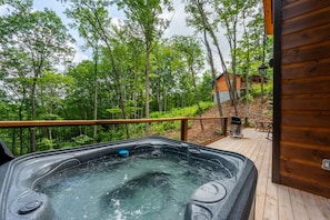 Bain à remous extérieur
