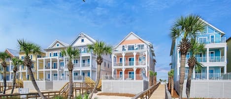 Your Beach Villa offers direct beach access via a private dune walkover.