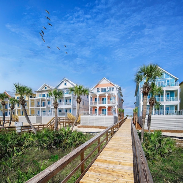 Your Beach Villa offers direct beach access via a private dune walkover.