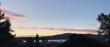 Payette Lake View from living room