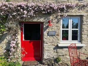 Stable door front entrance