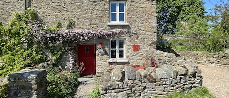 A warm welcome awaits at this historic home called Overdale Cottage