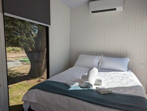 Bedroom 1 with one queen bed