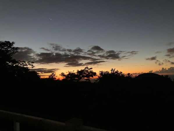 Vue de la terrasse 