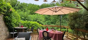 vue de la terrasse