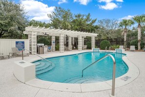 Community pool located right next to unit! 