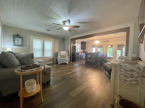 Living Room with open concept to Kitchen