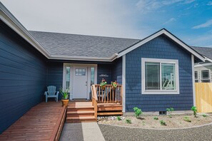 Front entrance to the house