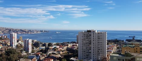 Vue sur la plage ou l’océan