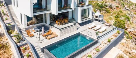 Magnificent Prizba Villa | 3 Bedrooms | Villa Seaside Haven | Stunning Sea Views | Jacuzzi