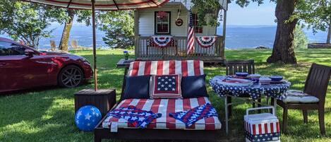 Razorback Ridge - Decked out for the 4th of July.  