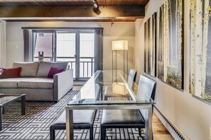 Separate dining area