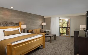 Drift to sleep in a comfortable bed after a wonderful day outside.
