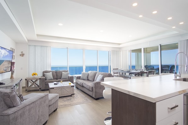 Living room area