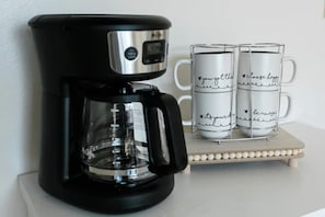 Kaffe och/eller kaffebryggare