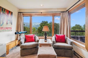Extra seating with great views from your living room