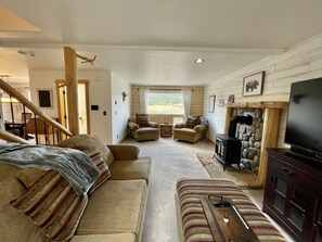 The Cozy Living Room is a perfect place to lounge the days away