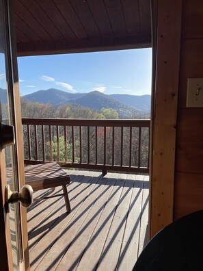 View from the upstairs bedroom