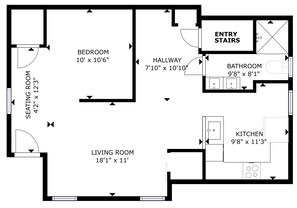 Detailed floor plan